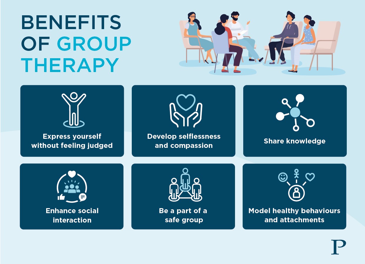 common benefits of group therapy