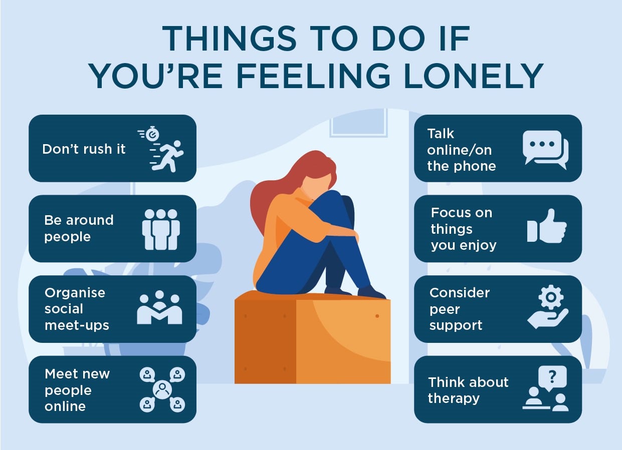 things to do if you're feeling lonely