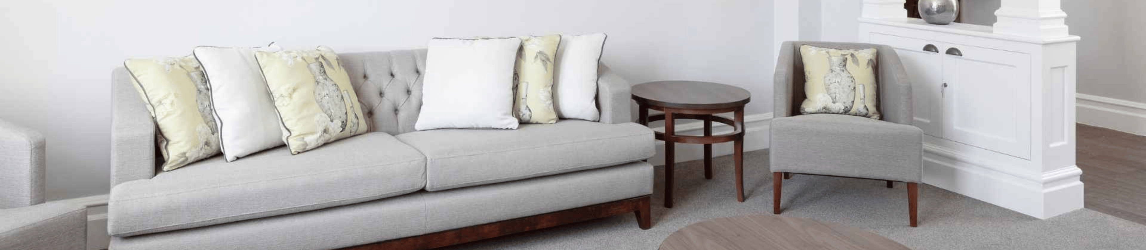 Roehampton living room with couch