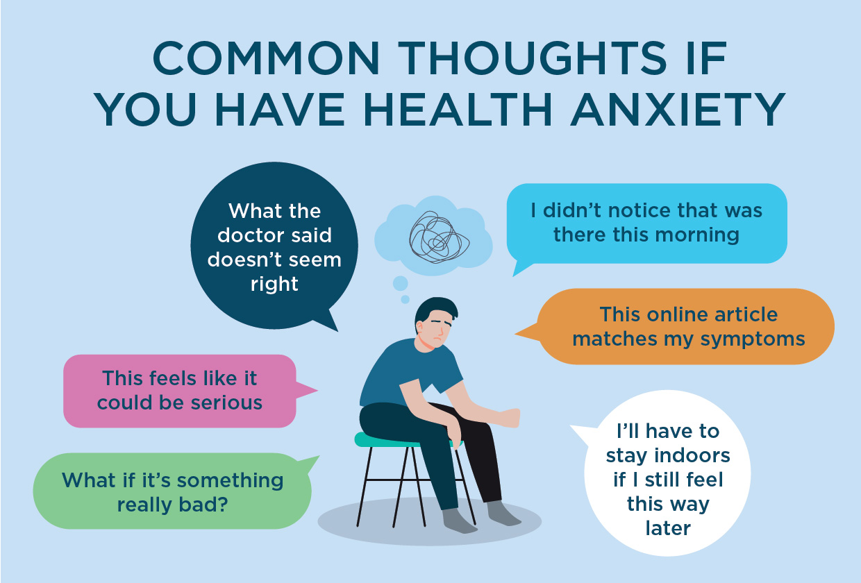 Common thoughts if you have health anxiety