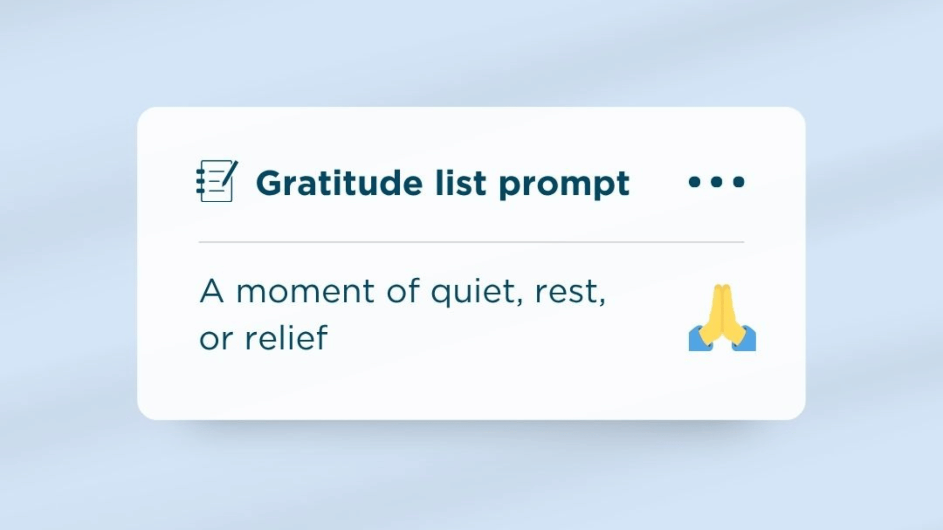 Gratitude Prompt 2